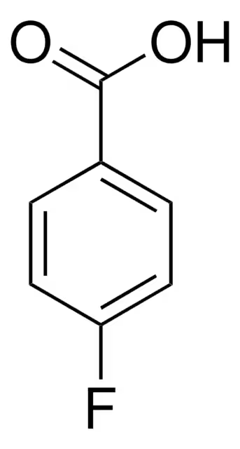 4-Fluorobenzoic acid structure, CAS 456-22-4
