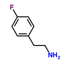 4-Fluorophenethylamine structure, CAS 1583-88-6