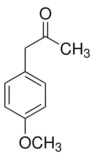 4-Methoxyphenylacetone structure, CAS 122-84-9