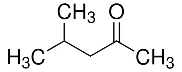 4-Methyl-2-pentanone structure, CAS 108-10-1