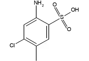 5-amino-2-methylbenzenesulfonic acid structure, CAS 118-88-7