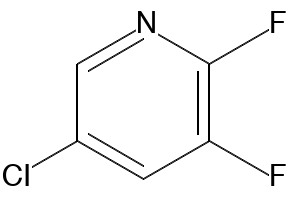 5-chloro-2,3-difluoropyridine structure, CAS 89402-43-7