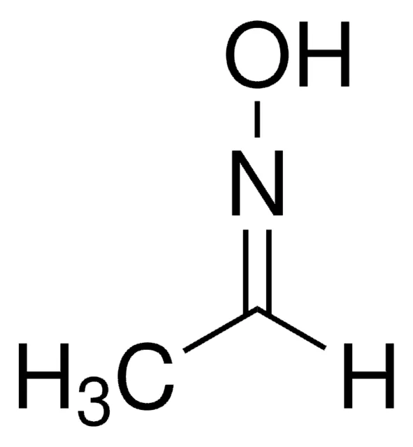 Acetaldoxime structure, CAS 107-29-9
