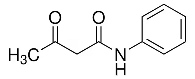 Acetoacetanilide structure, CAS 102-01-2