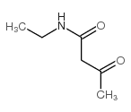 Acetoacetyl ethanolamine structure, CAS 10138-46-2