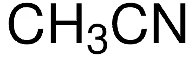 Acetonitrile structure, CAS 75-05-8