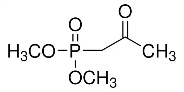 Acetonylphosphonic acid dimethyl ester structure, CAS 4202-14-6