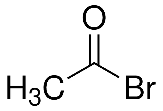 Acetyl bromide structure, CAS 506-96-7