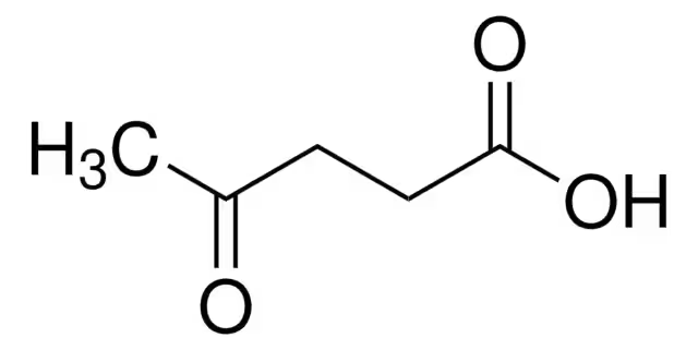 Acetylpropionic acid structure, CAS 123-76-2