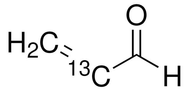 Acrolein structure, CAS 107-02-8