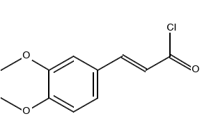 Acryloyl chloride structure, CAS 814-68-6