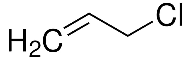Allyl chloride structure, CAS 107-05-1
