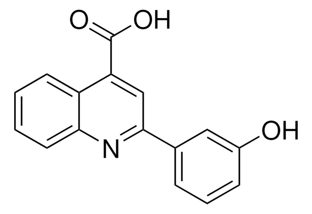 2-(3-Hydroxy-4-methoxyphenyl)quinoline-4-carboxylic acid structure, CAS 32366-62-4