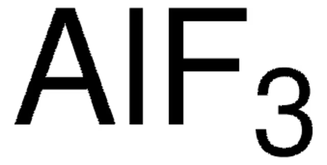 Aluminum fluoride, anhydrous structure, CAS 7784-18-1