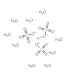 Aluminum perchlorate nonahydrate structure, CAS 81029-06-3