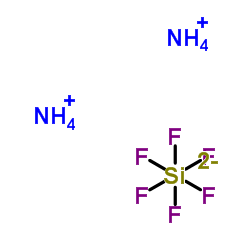 Ammonium fluorosilicate structure, CAS 16919-19-0
