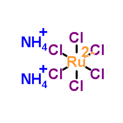 Ammonium hexachlororuthenate(IV) structure, CAS 18746-63-9