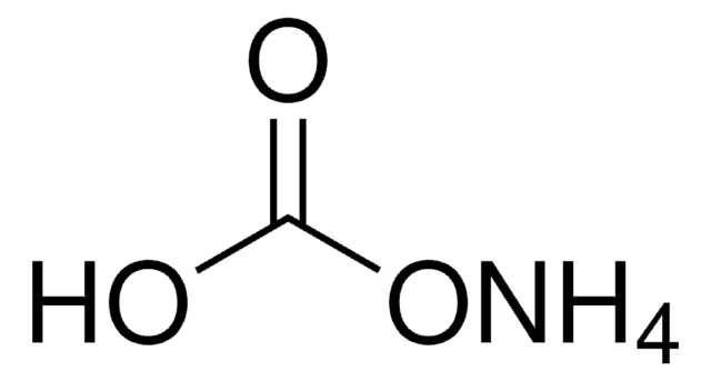 Ammonium hydrogen carbonate structure, CAS 1066-33-7