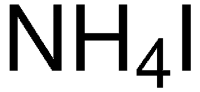 Ammonium iodide structure, CAS 12027-06-4