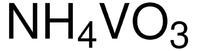Ammonium metavanadate structure, CAS 7803-55-6