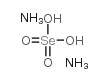 Ammonium selenate structure, CAS 7783-21-3