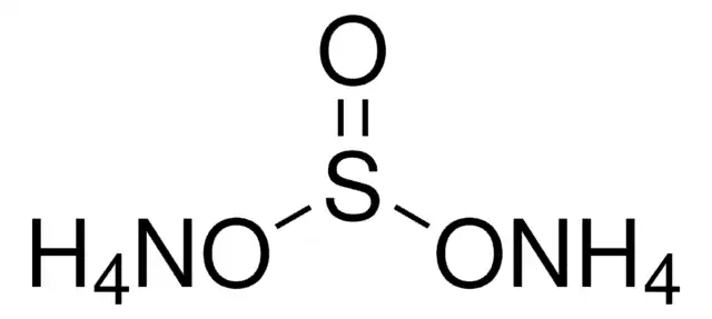 Ammonium sulfite structure, CAS 10196-04-0