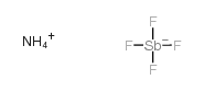 Ammonium tetrafluoroantimonate structure, CAS 14972-90-8