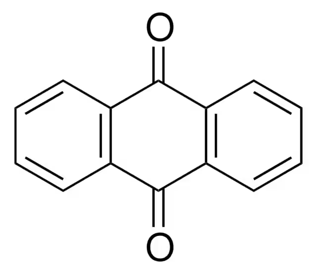 Anthraquinone structure, CAS 84-65-1