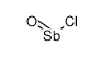 Antimony oxychloride structure, CAS 7791-08-4