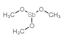 Antimony(III) methoxide structure, CAS 29671-18-9