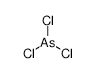 Arsenic trichloride structure, CAS 7784-34-1