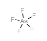 Arsenic(V)fluoride structure, CAS 7784-36-3