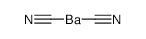 Barium cyanide structure, CAS 542-62-1