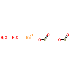 Barium metaborate structure, CAS 13701-59-2