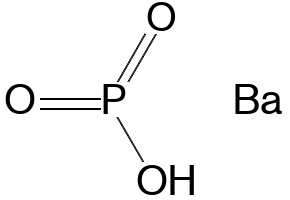 Barium metaphosphate structure, CAS 13762-83-9