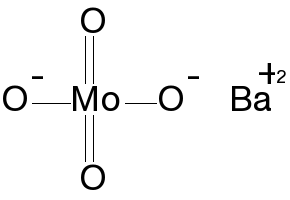 Barium molybdate oxide structure, CAS 7787-37-3
