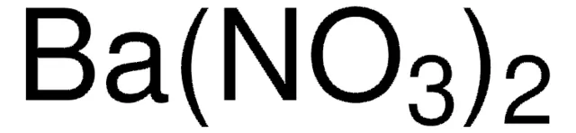 Barium nitrate structure, CAS 10022-31-8