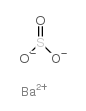 Barium sulfite structure, CAS 7787-39-5