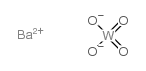 Barium tungstate structure, CAS 7787-42-0