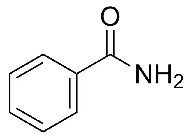 Benzamide structure, CAS 55-21-0