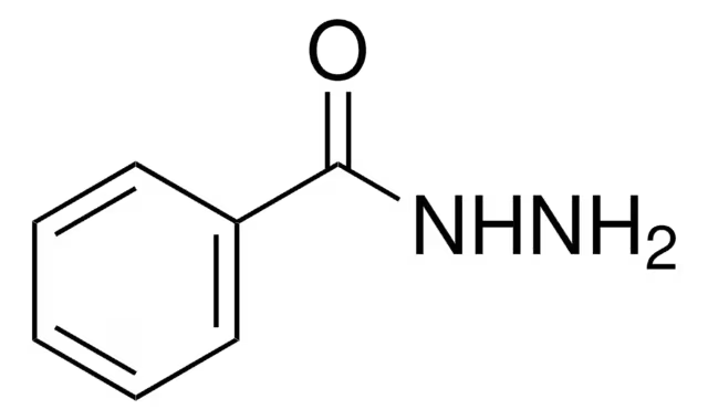 Benzoic hydrazide structure, CAS 613-94-5