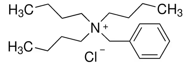 Benzyltributylammonium chloride structure, CAS 23616-79-7