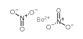 Beryllium nitrate structure, CAS 13597-99-4