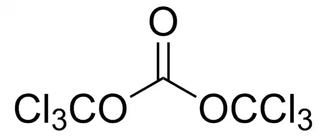 Bis(trichloromethyl) carbonate structure, CAS 32315-10-9