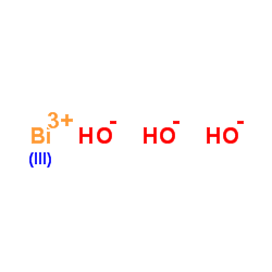 Bismuth (III) hydroxide structure, CAS 10361-43-0
