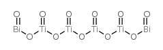 Bismuth titanium oxide structure, CAS 12233-34-0