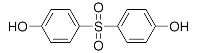 Bisphenol S structure, CAS 80-09-1