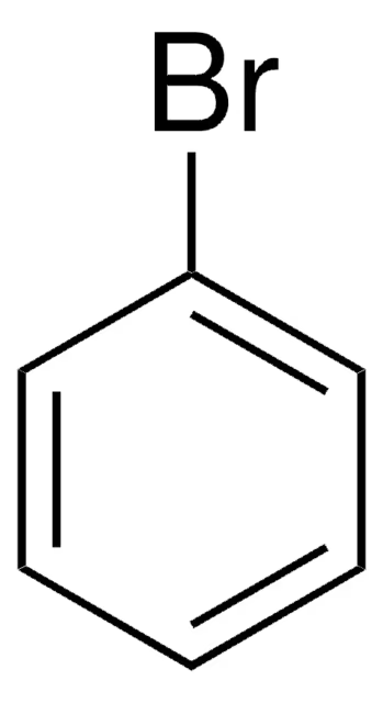 Bromobenzene structure, CAS 108-86-1