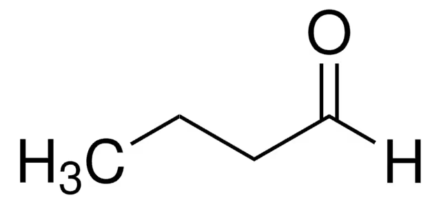 Butylaldehyde structure, CAS 123-72-8