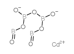 Cadmium borate structure, CAS 51222-60-7